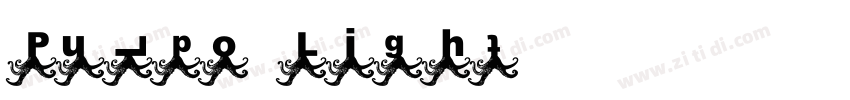 Pulpo Light字体转换